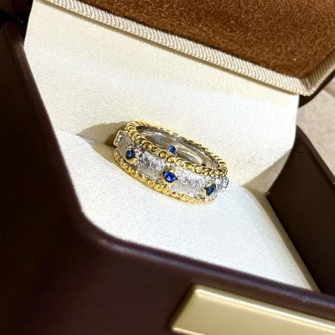 

Кольцо из 100% стерлингового серебра 925 пробы с цирконом AAA и матовой резьбой в виде цветка для женщин, ювелирные изделия