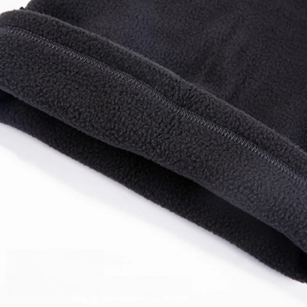 Outdoor For Winter Neck Warmer Made of Soft Fleece with Reflective Strips for Cycling Skiing Running Windproof 30x25cm Polyester