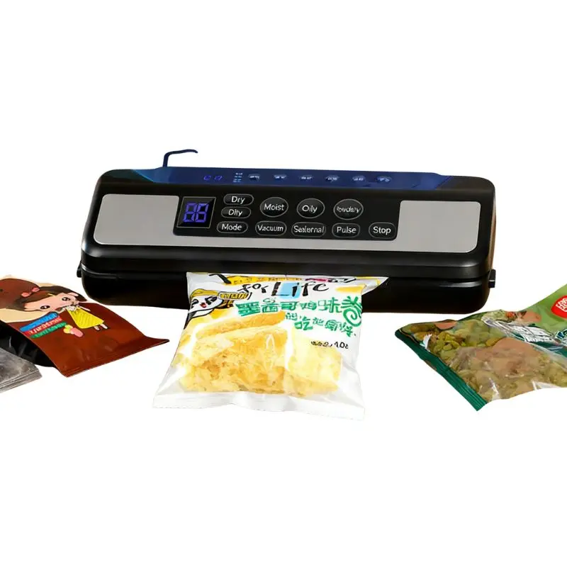 

Бытовой полностью автоматический вакуумный упаковщик с высокой силой всасывания для сохранения продуктов на кухне