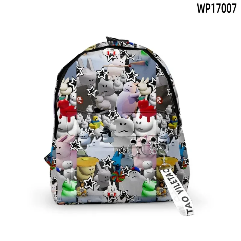 Kreativer Roblox Forsaken Gubby Peripherer Studentenrucksack Kinderrucksäcke Rucksack Schule Alltagsbedarf