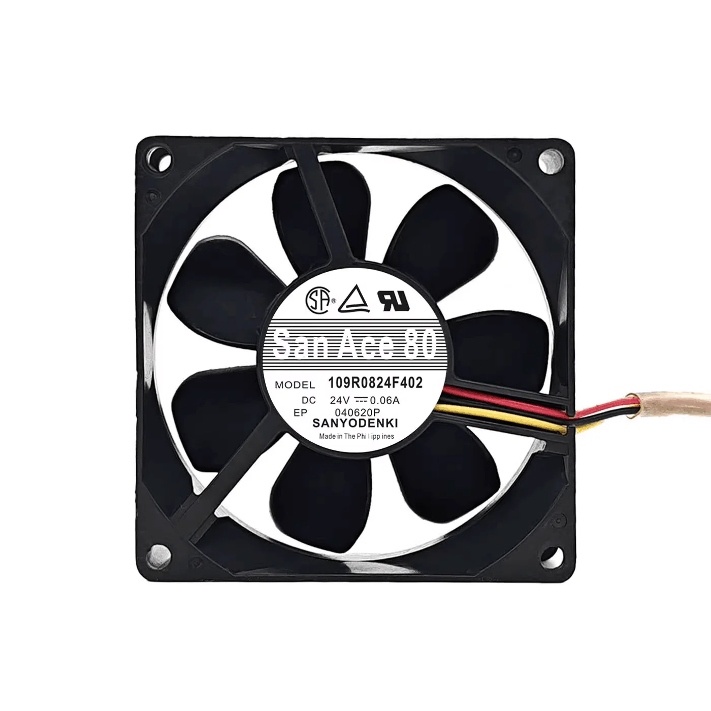 

New For Original Sanyo 8CM 8025 109R0824F402 24V 0.06A Ultra Quiet Cooling Fan