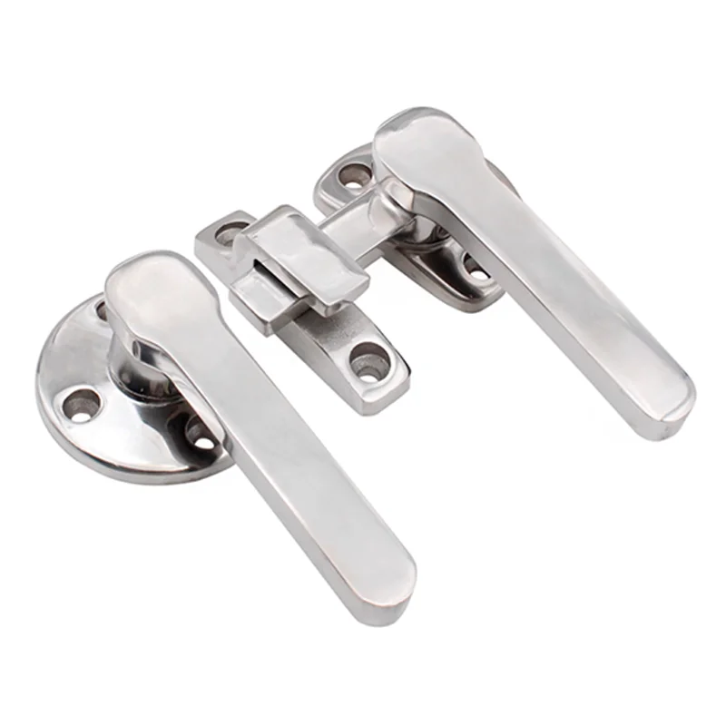 

304 Stainless Steel Double Opening Sealed Buckle Door Lock Heavy-Duty Thickened Oven Steam Cabinet Door Handle