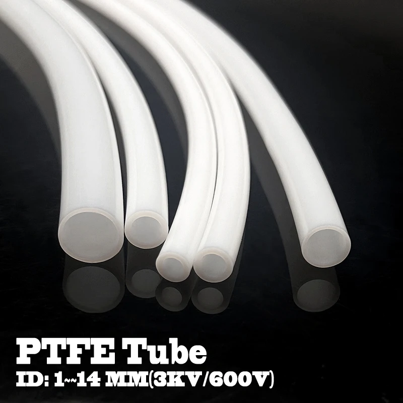 

Высокотемпературная белая труба из ПТФЭ, внутренний диапазон температур 1–14 мм -73 ° от C до +260 ° C Изоляционная труба с химическим сопротивлением