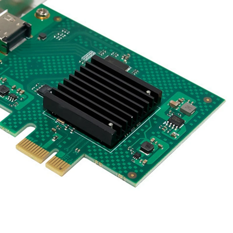 PCIE X1 to Single Port -Compatible Embedded Image Application Multimedia 2D Graphics Card SM750 Network Card Chip-ABFT