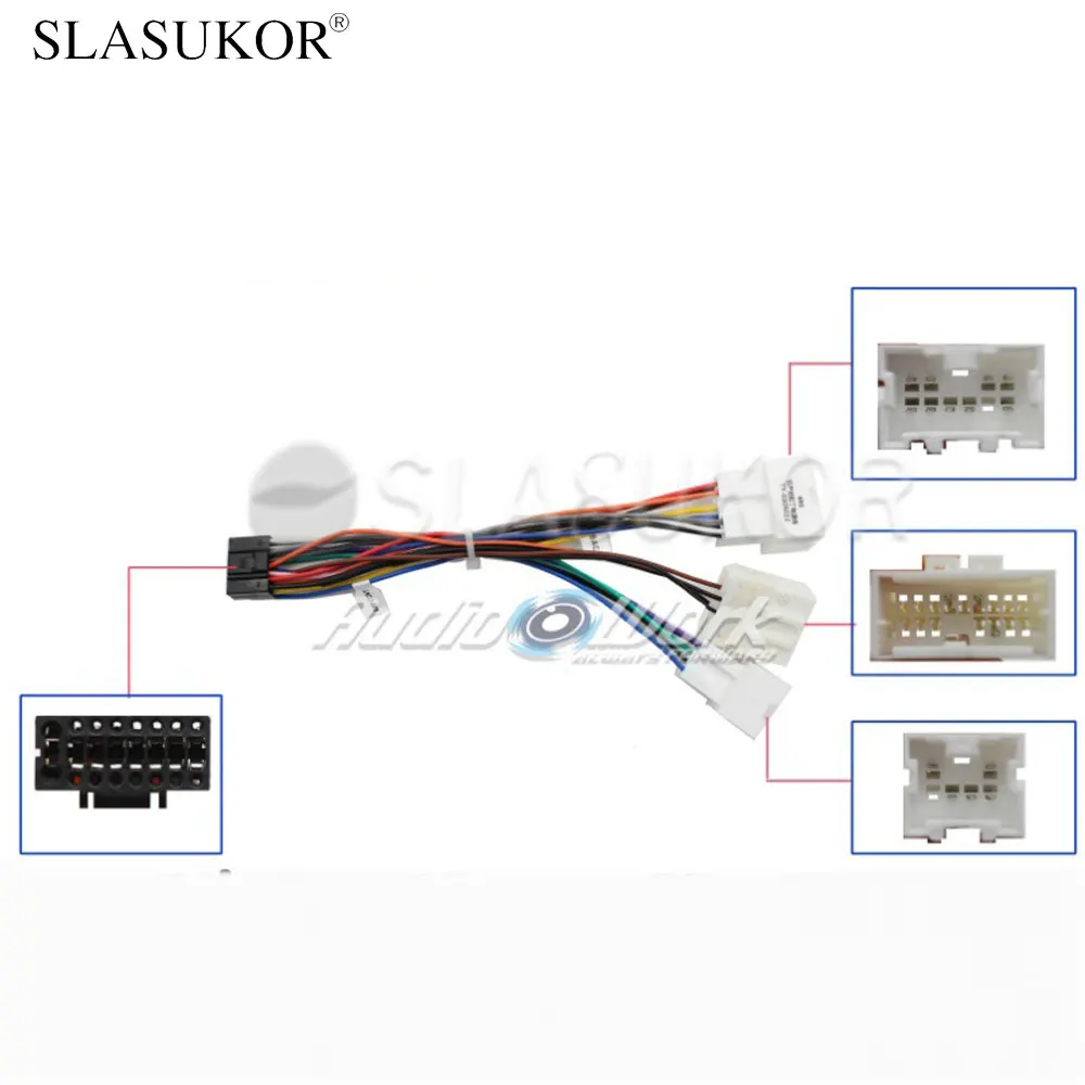 16PIN Autoradio Kabel Für Nissan Xterra Navara LOW END Kabel Power Draht Kabel Android Auto