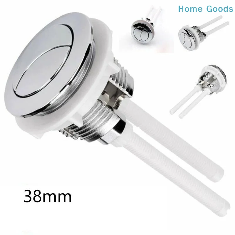 1Pcs Universal 38/48/58mm Toilet Seat Tank Dual-flush Toilet Tank Push-button Flush Button Valve Dual-button Bathroom Accessory