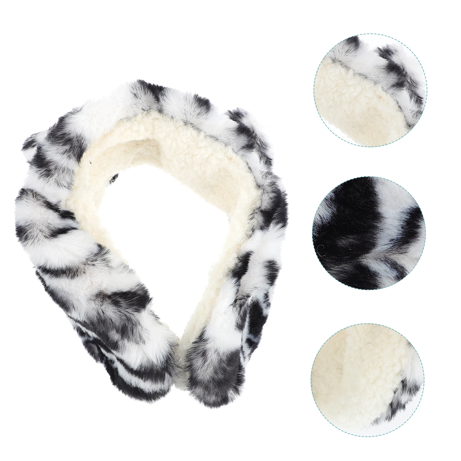 

Winter Earmuff Ear Warmer Cat Ear Design for Girls White Color Soft Material High Elasticity Comfortable Breathable