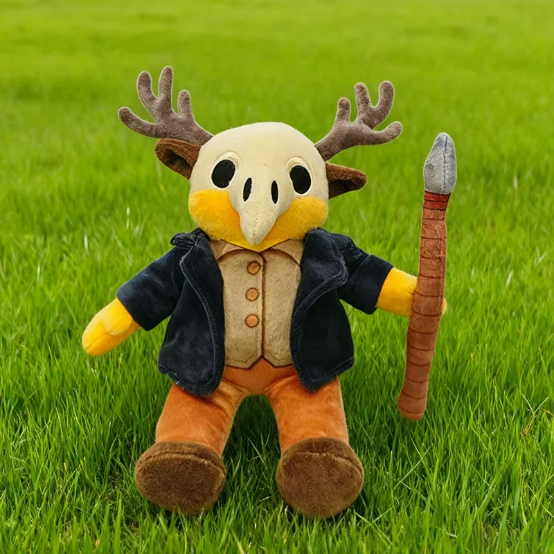 Peluche 26cm, 99 nuits dans la forêt, joueur carré aux cheveux bruns, poupée en peluche pour enfants, Fans, Cosplay, cadeaux d'anniversaire