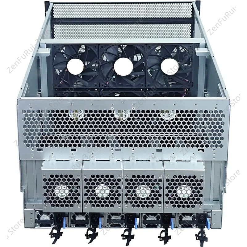 Xeon 4th Generation 5th Generation 8 Card 5090 Three Slot 8 Card 5090 Gaming Card 7U GPU Server - view 5