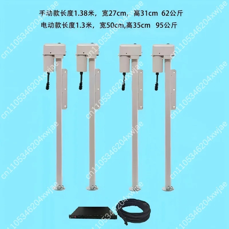 Heavy‑Duty Stabilizer Support Jack Leg For Pickup Camper Trailer Motorhome Camping Level Stabilization Equipment