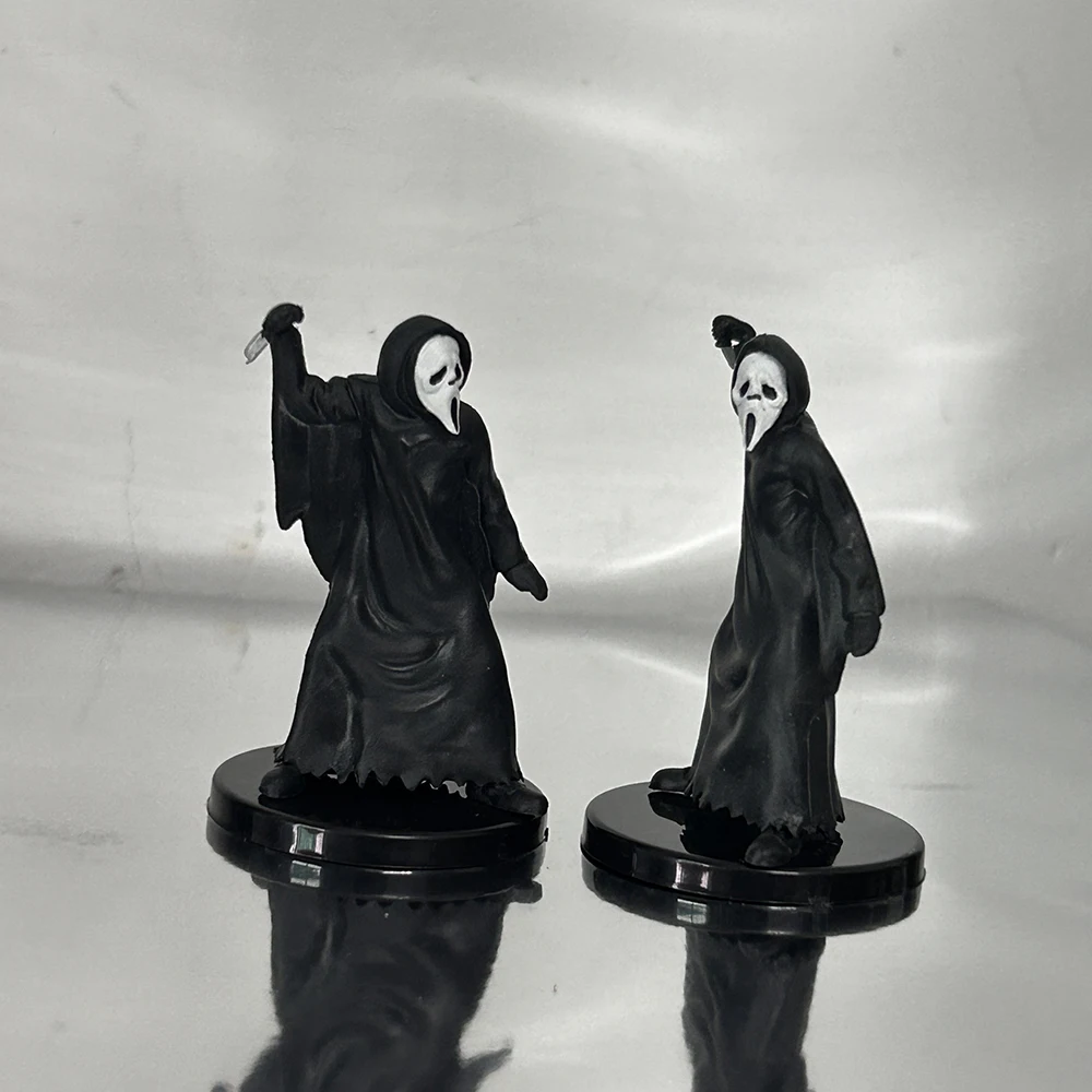 Ghostface الرعب الشكل الراهبة بيلي جري الحديدية دمية 6 سنتيمتر سطح المكتب الديكور لعبة دمية نموذج هدايا عيد الميلاد Helloween #3