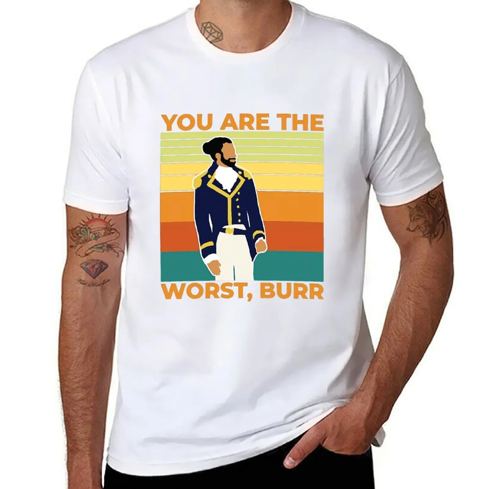 You are The Worst, Burr T-Shirt man t shirts high quality luxury brand man t shirts cotton T-Shirt