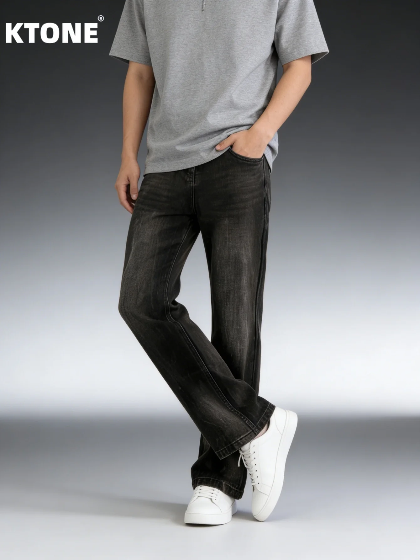 

Y2K Baggy Black Man Pants Unisex Jeans For Man Drip No accessories or belts included