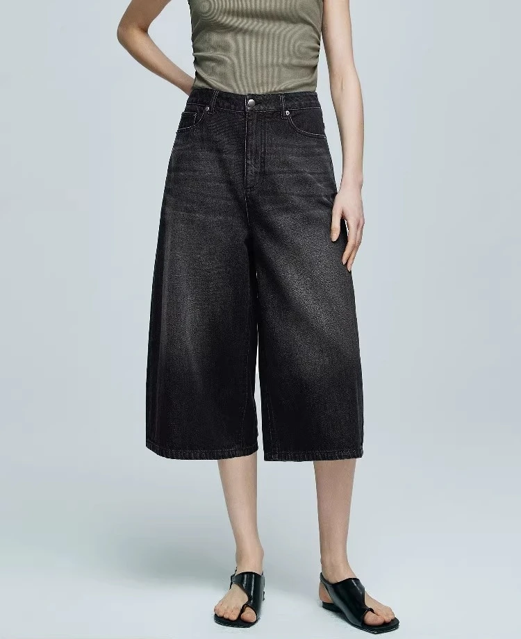 

Retro straight-leg jeans that make you look slim by 70% female Spring/Summer 2025 All-cotton American-style tie-dyed trousers