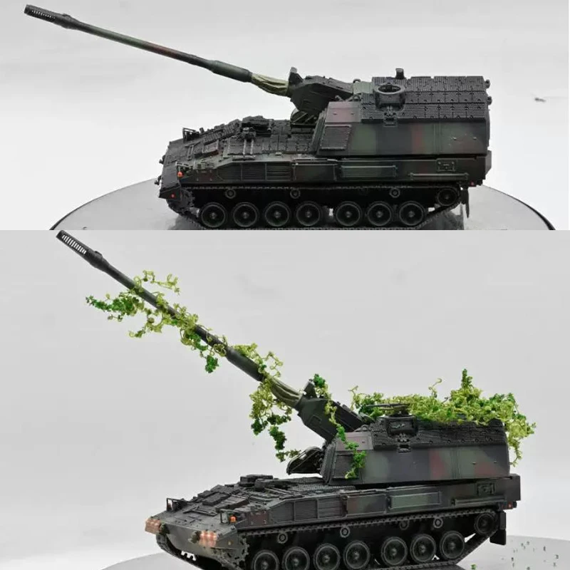 

72313AU 1/72 Scale Ukraine PZH2000 Self-propelled Howitzer Simulation Plastic Tank Model Display Collectible Souvenir Decoration