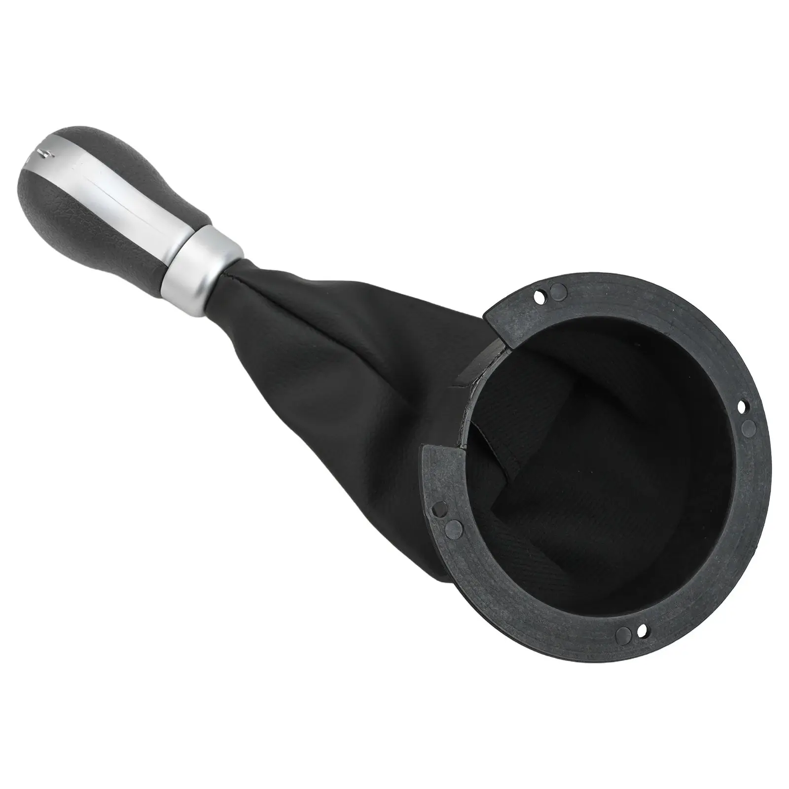 

Car Interior Upgrade As Shown Dust-Proof Leather ABS Plastic Knob Long-lasting Use Premium Materials Smooth Gear Shifts Snug Fit