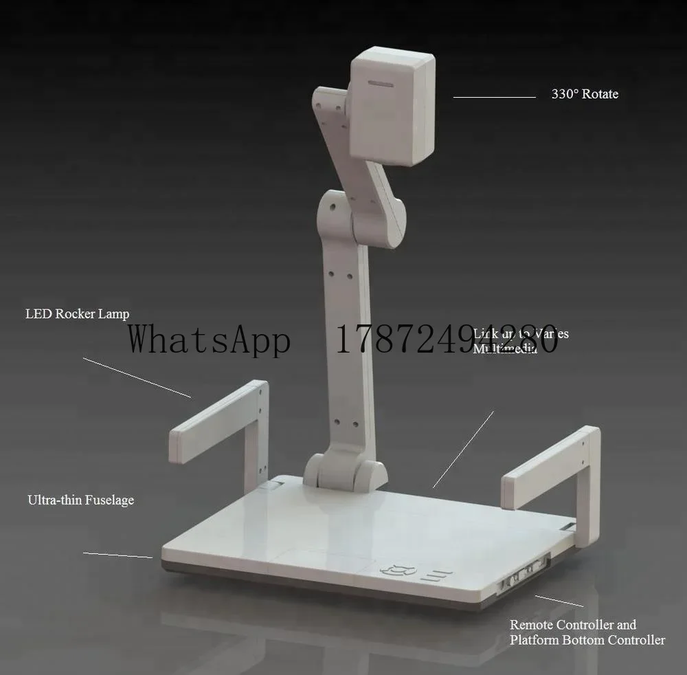 Desktop Visual Presenter 22X Optical Zoom 5.0 Mega Pixels Education Training Teaching Equipment USB HDM Document