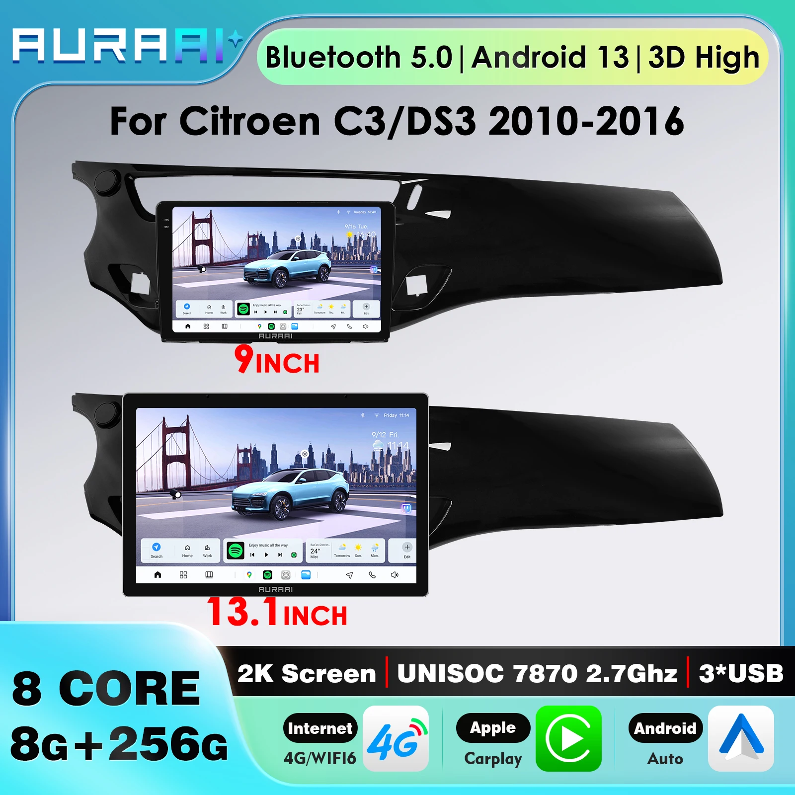 9/13.1" 3D Ai Smart…