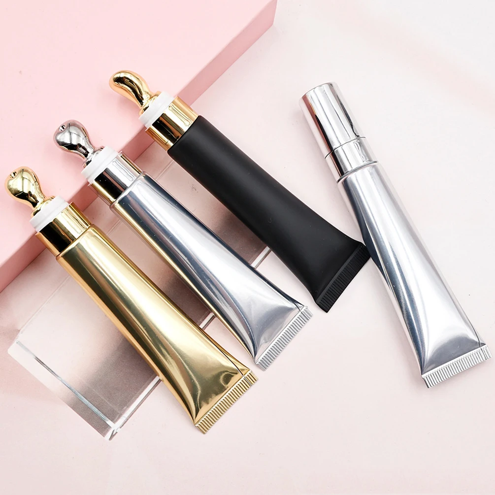 Private Label 15ml Lip Gloss Pigment Vegan Long Lasting Multi-color Tube Moisturizing Hydrating Lightweight Custom Logo Makeup