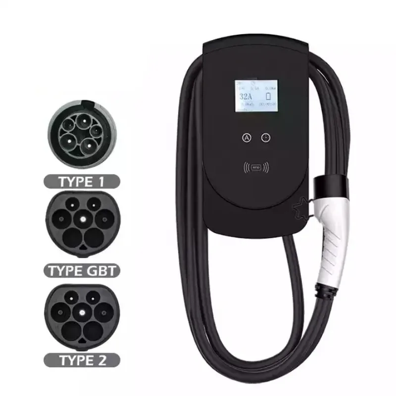 Fisher 22kw Wall-Mounted EV Car Charger 380V Home Charging Station With Type 2 Plug