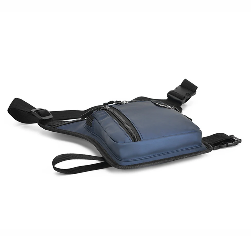 Men Riding Fanny Pack Multipocket Tactical Travel Purse Waterproof Motorbike Hip Leg Pack Outdoor Sports Ride Bag