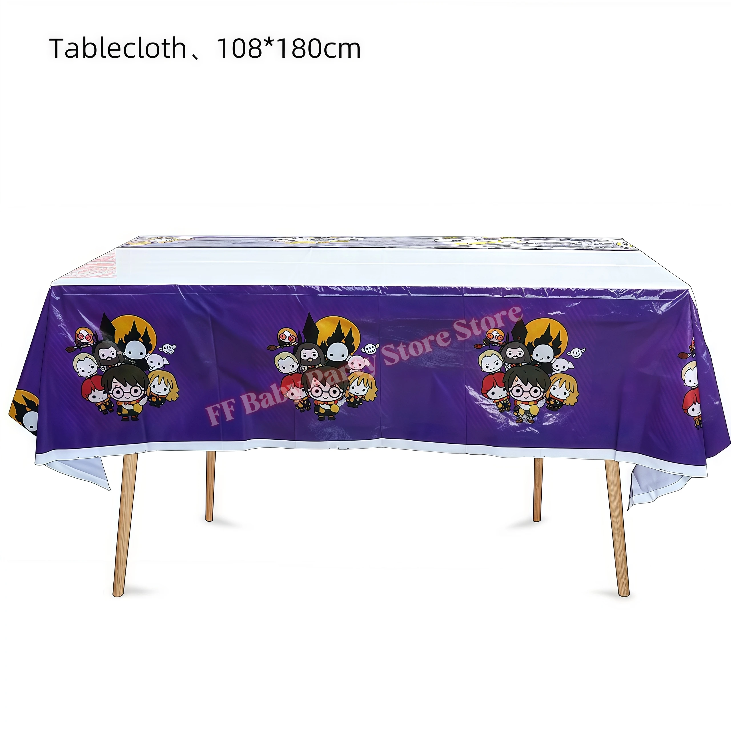 Academy Magics Geburtstagsparty-Dekoration, Harry-Potter-Motiv, Ballon, Teller, Becher, Serviette, Kindergeschenk, Babyparty-Zubehör, Event-Artikel, Souvenir – Detail 17