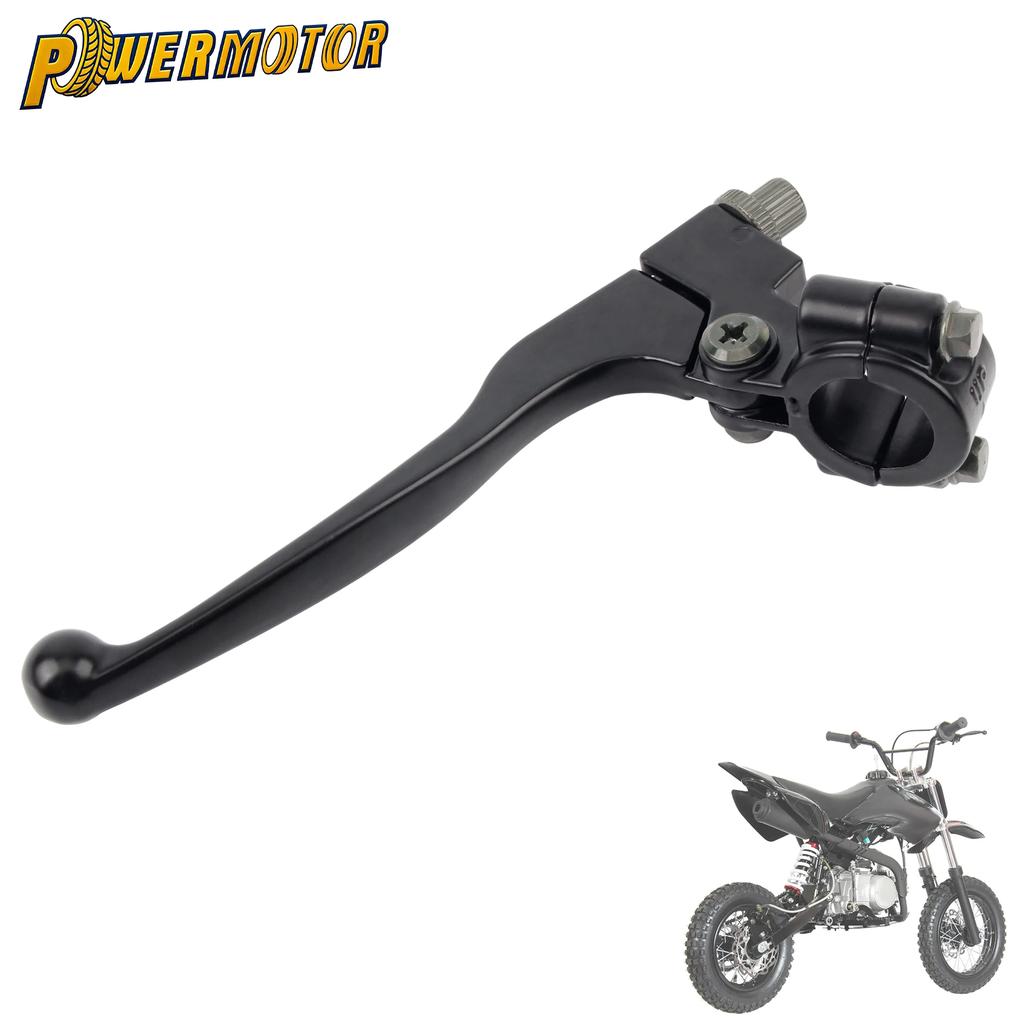 

Universal Motorcycle 22mm Left Clutch Break Lever Brake line Kit For 50cc 70cc 90cc 110cc 125cc 150cc Pit Dirt Bike ATV Scooter
