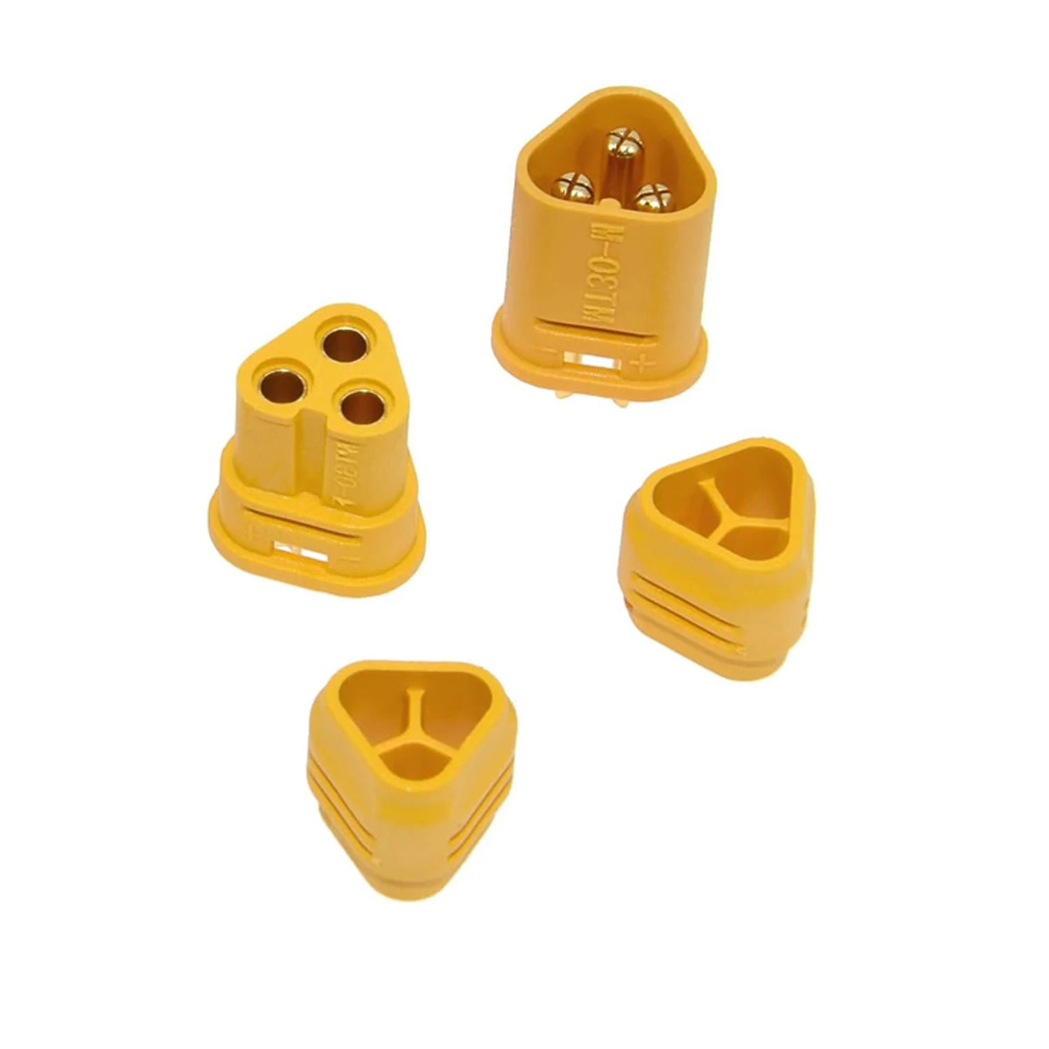 MT30 Male Female Three-Prong Motor Plug DC Brushless Motor Connector 2mm 3-pin Male /Female connector Plug For RC Lipo Battery R