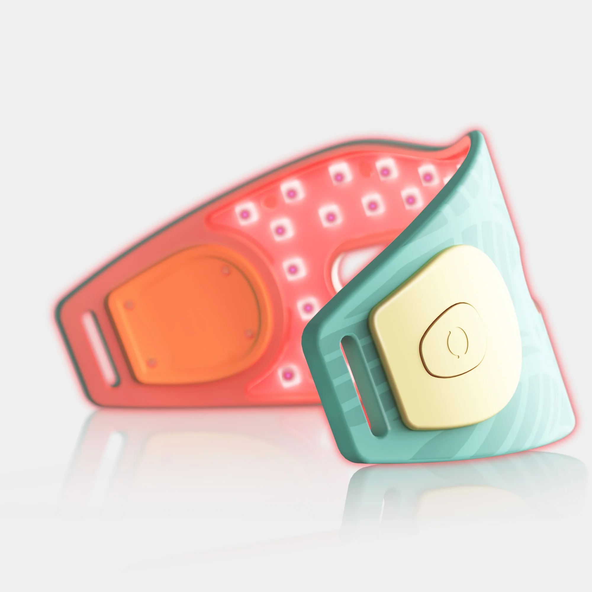 Vloeibaar siliconen led-oogmasker Led-lichttherapie Gezichtsmaskers Gezichtsverzorging Medische kwaliteit Roodlichttherapie Led-gezichtsmasker