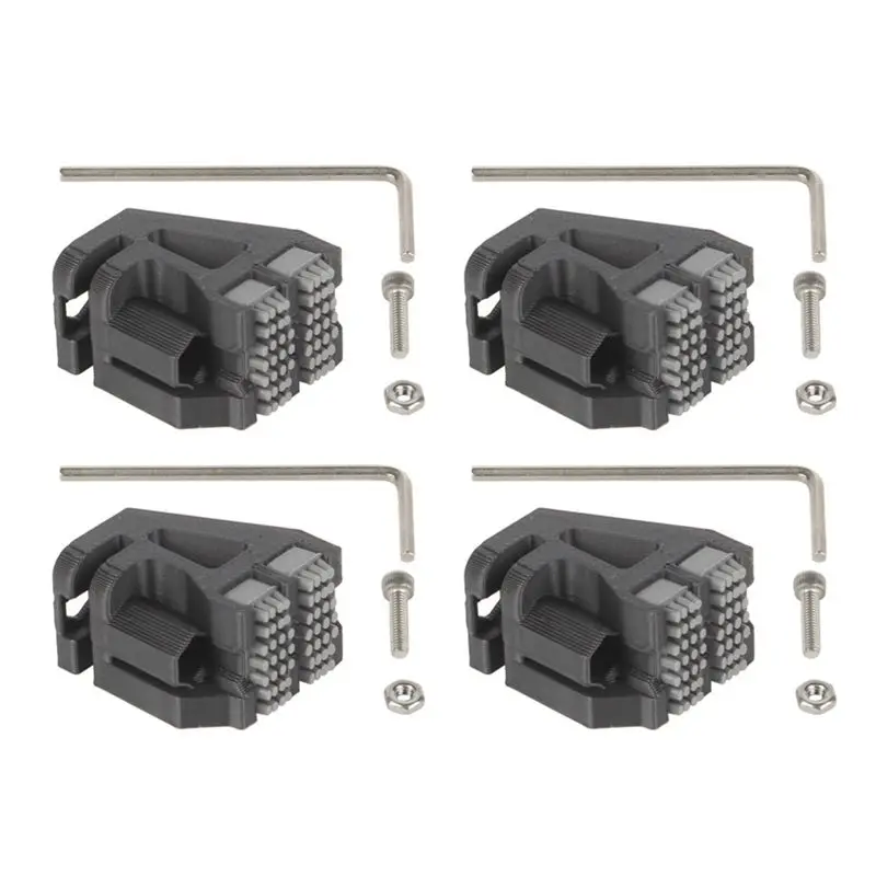 

A46M-4Sets 3D Printer Cleaner Nozzle Brush For Bambu Lab P1S P1 X1 Series 3D Printer Head Wiping Parts BLACK