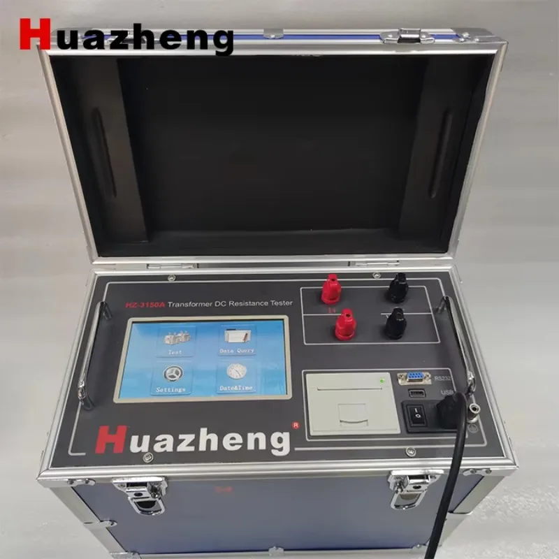 Power Transformer Coil Resistance Meter Portable Winding Resistance Testers 50 Amps
