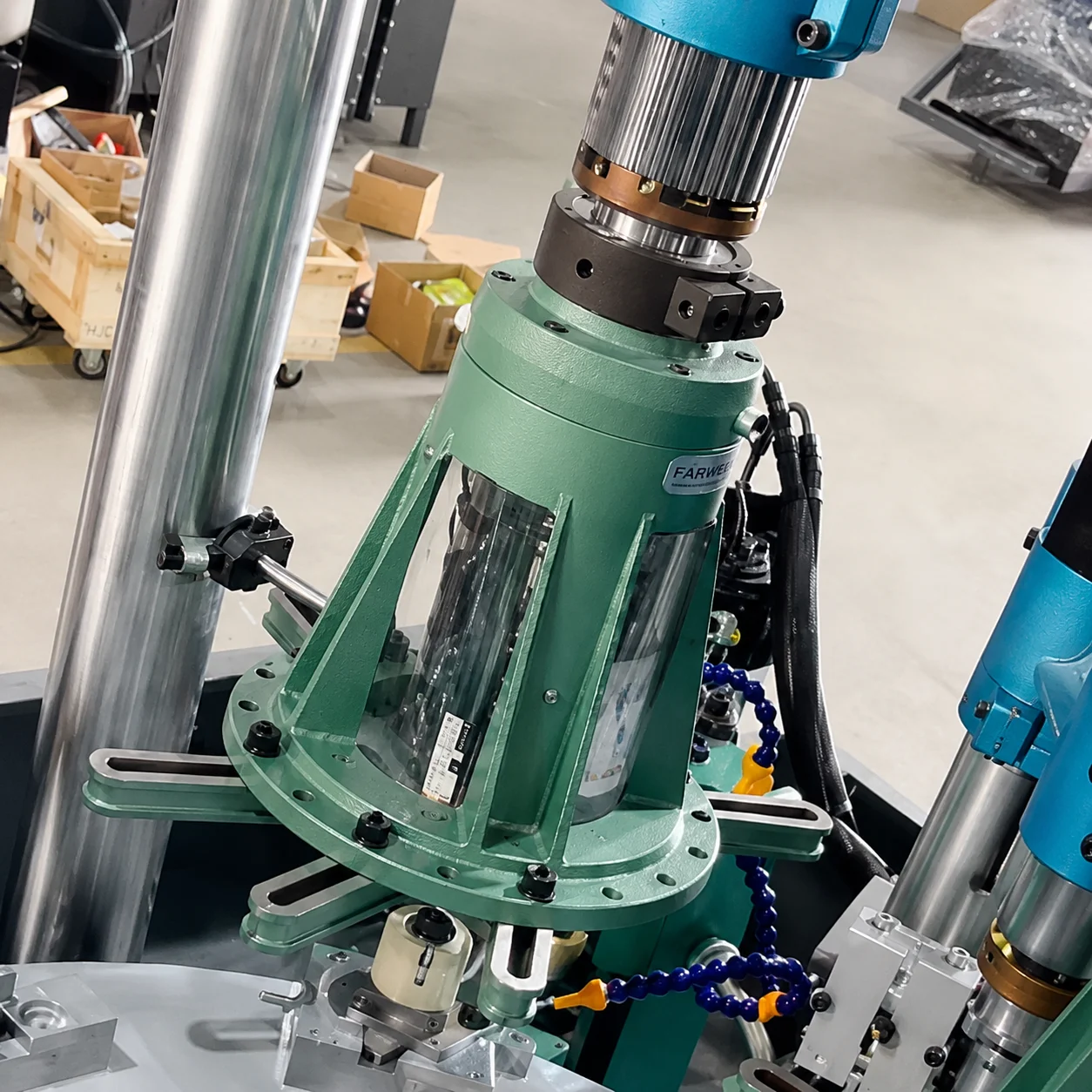 Best Choice For Factory Self Made Non Standard Drilling And Tapping Machines Six Axes Multi Drill Tap Head