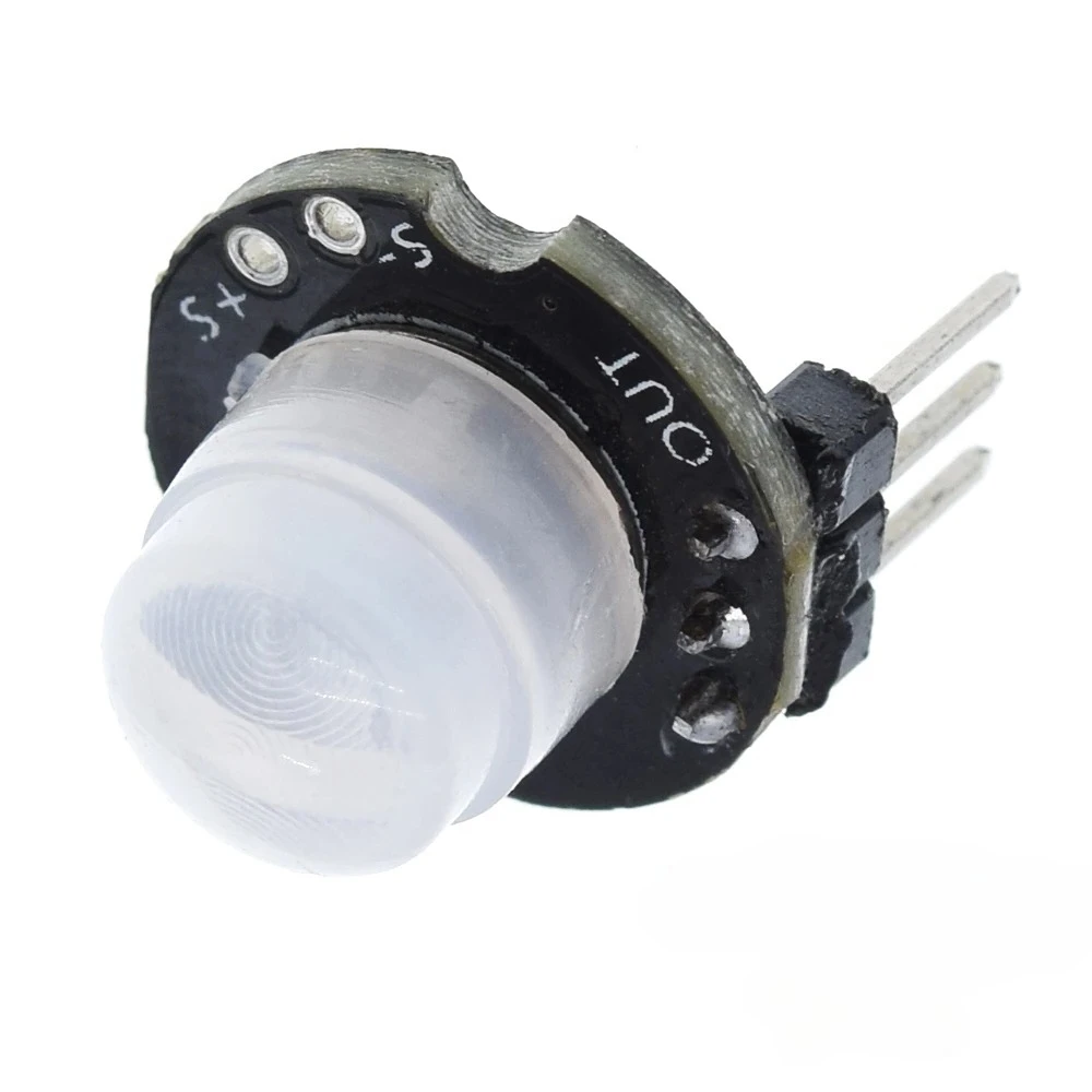 MH-SR602 MINI Motion Sensor Detector Module Pyroelectric Infrared PIR kit sensory switch  Bracket for arduino Diy With lens