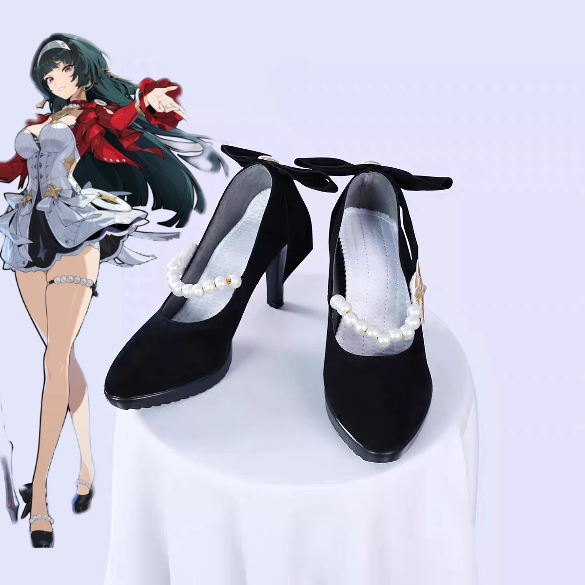 

Astra Yao Cosplay Shoes Game Zenless Zone Zero ZZZ Astra Cos Shoes Halloween Costume