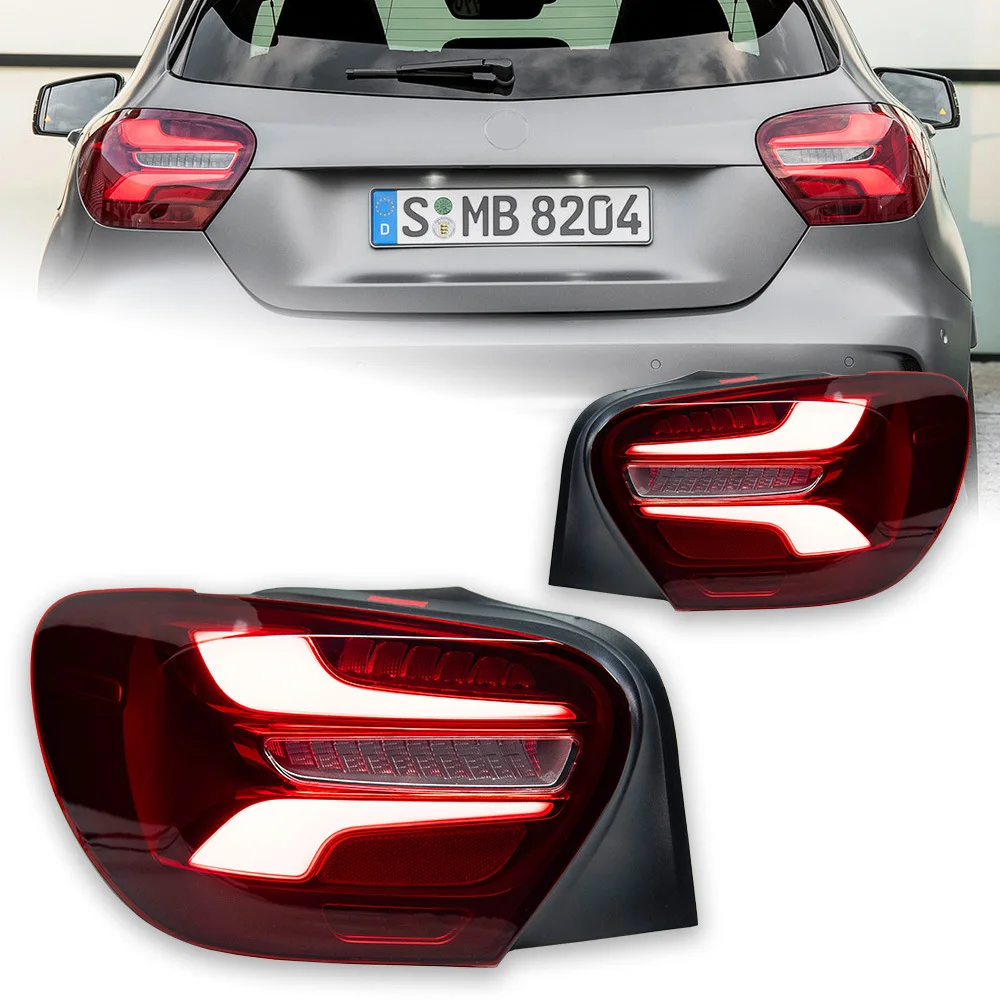 ee-LED Tail Light for Mercedes-Benz A-Class W176 13-18 Modified Facelift Style LED Sequential Turn Signal Rear Lamp Retrofit Kit