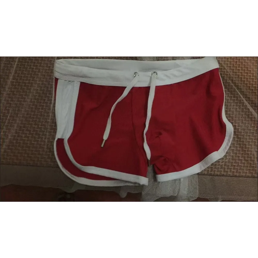 2026Tether swimming trunks hot spring swimsuit quick drying hot spring swimsuit contrasting suit beach swimming trunks V20-1