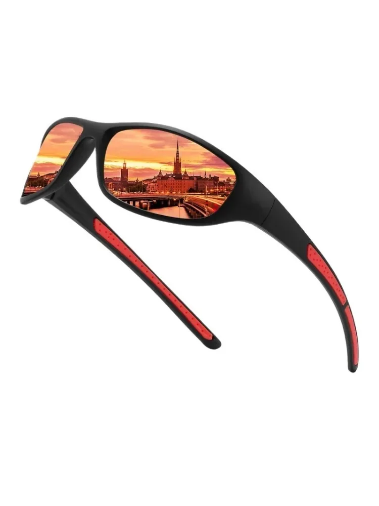 AliExpress QIRONG Sports Polarized Sunglasses for Men Lightweight Night Vision Male Shades Cycling Driving Fishing Fashion Mirror Sunglass Women