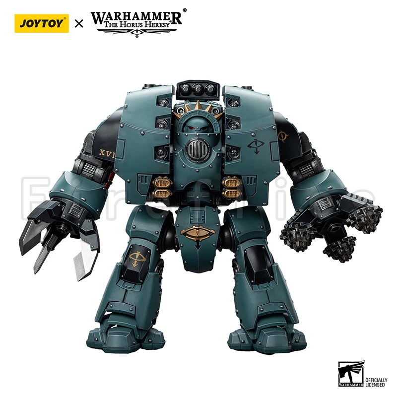 1/18 JOYTOY Action Figure 40K Sons of Horus Leviathan Dreadnought with Siege Drills