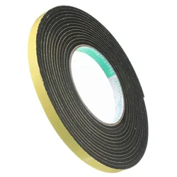 2M/5M Window Door Foam Adhesive Draught Excluder Strip Sealing Tape Adhesive Tape Rubber Weather Strip E/D/I-type