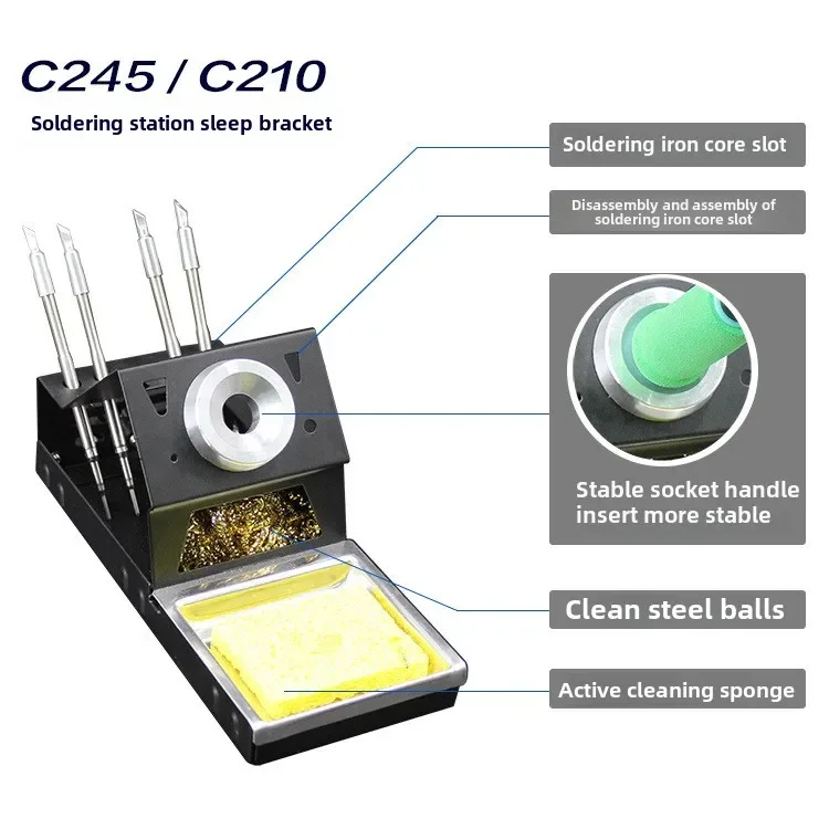 estacao-de-soldagem-estavel-936-com-suporte-de-aluminio-245-e-suporte-210-com-bola-de-limpeza-de-fio-de-aco-para-ferramentas-de-soldagem