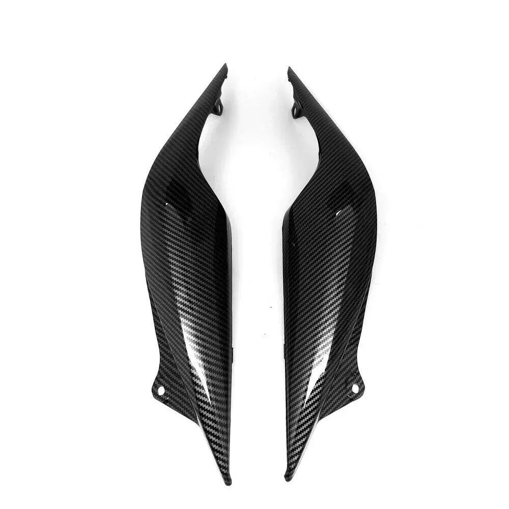 Side Rear Tail Seat Fairing Cover Cowl Carbon Fiber Color For HONDA CBR 600F 2011 2012 2013