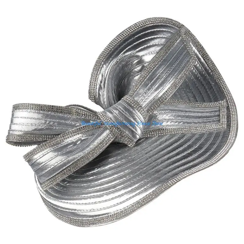 

E56A Fascinator Bowknot Headband for Horseracing Teaparty Derby Hairhoop Party Props
