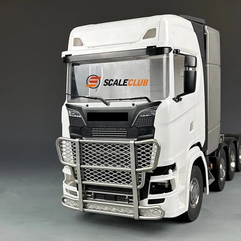 نموذج Scaleclub لـ Tamiya 1:14 لـ Scania 770S ترقية شريط حماية معدني سياج الحيوان بولبن لقطع غيار السيارات Actros فولفو
