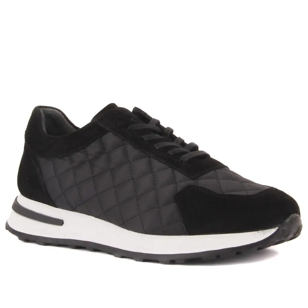 Sail Lakers-Black Color-Laced Male Sneaker