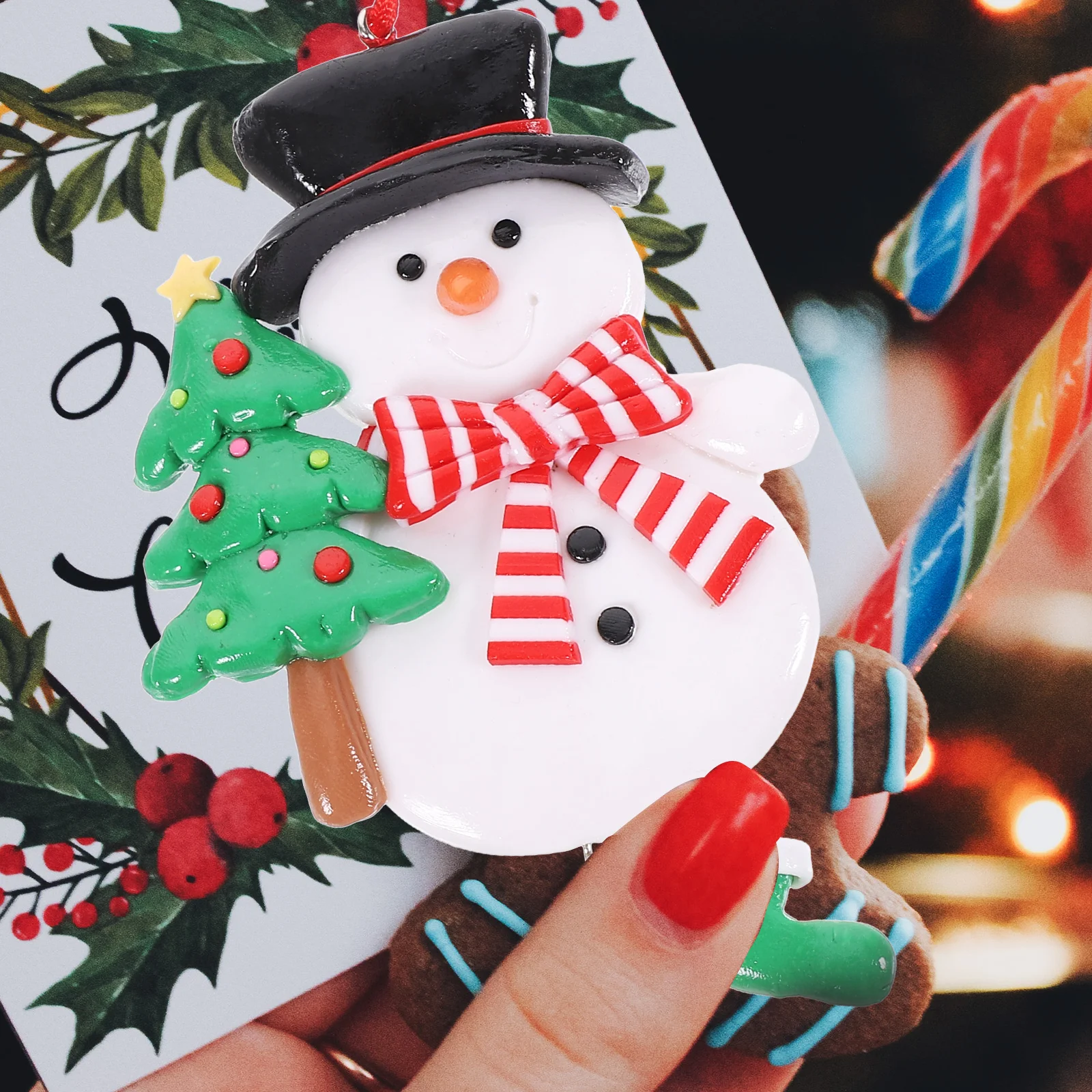 

Christmas Tree naments Series Santa Claus Snowman Dinosaur Xmas Decor Hanging Supplies Holiday Pendant Party