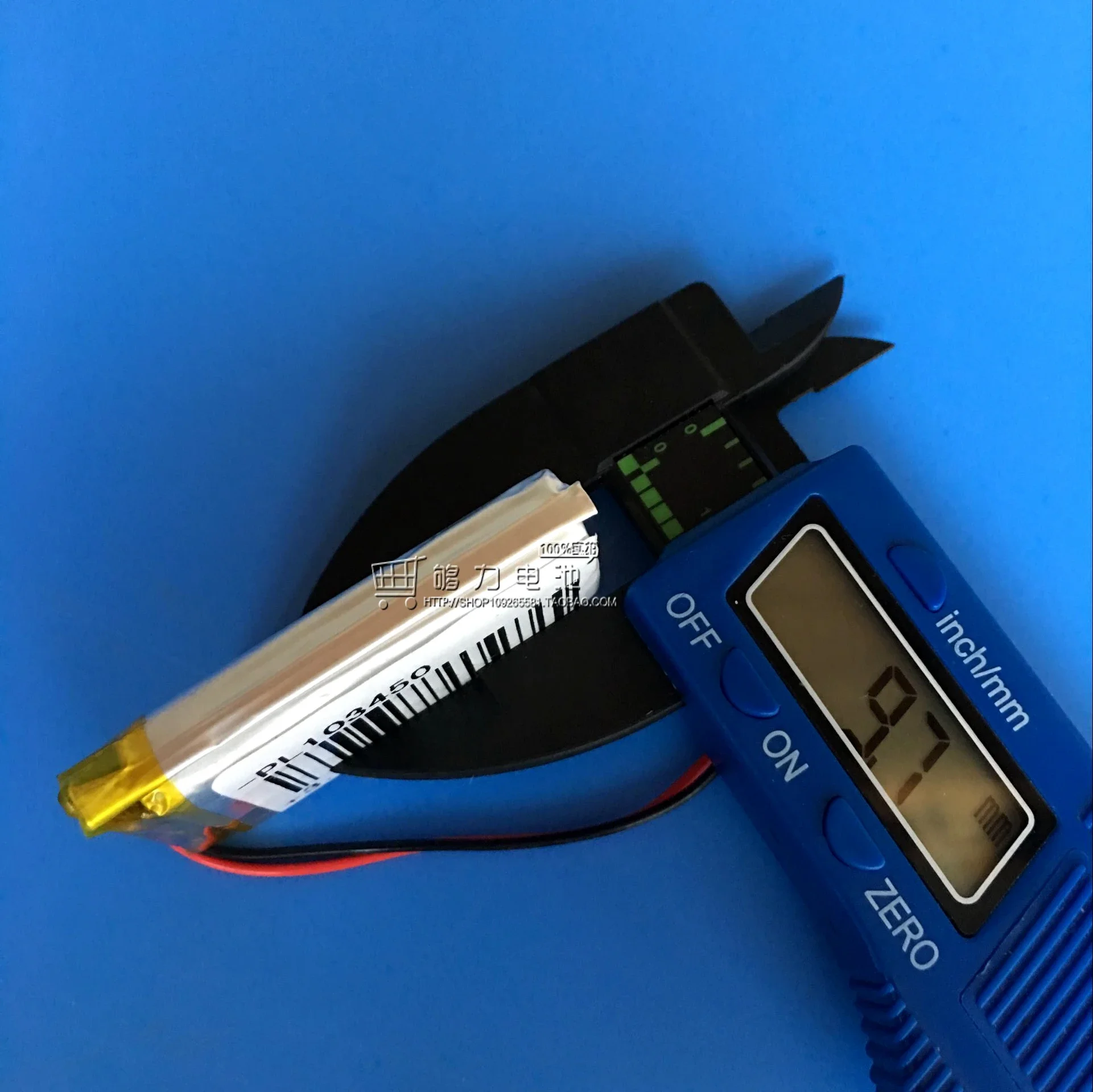 Батарейки для детских сказочных машин, литиевая аккумуляторная батарея большой емкости 3,7 В, 103450   2200 мАч небольшой пудинг перезаряжаемый L