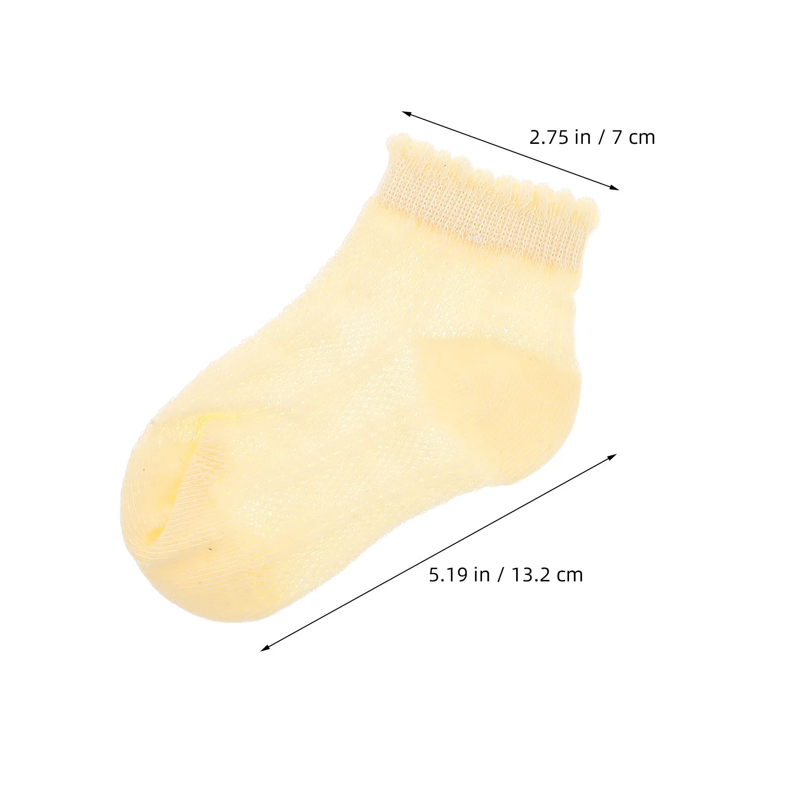 Baby Cotton Lace Ankle Socks 3 Pairs Breathable Thin Summer Socks for Infant Toddler Girls