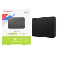 Toshiba nueva actualización A3 Base Canvio negra 500GB 1TB 2TB Disco Rigido disco duro mecánico externo USB 3,0 Preto