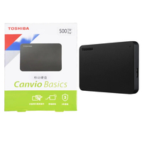 New Toshiba A3 Upgrade Black Canvio Base 500GB 1TB 2TB  Disco Rigido External mechanical hard drive USB 3.0 Preto