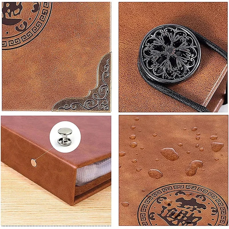 กระดาษความจุขนาดใหญ่เหรียญสกุลเงิน Universal กล่องเงิน PU หนังเหรียญผู้ถือ Penny สกุลเงินเก็บหนังสือเหรียญ
